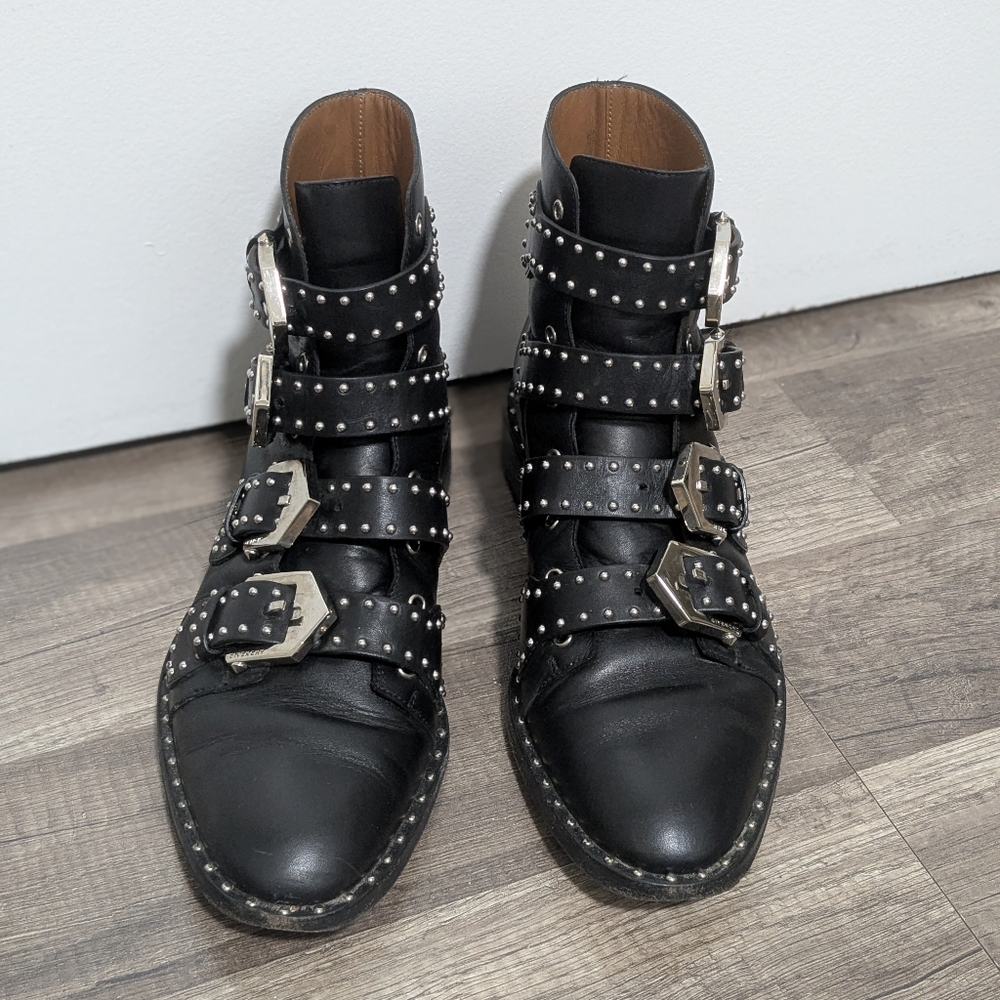 Givenchy Studded Ankle Boots - Picture 2 of 10